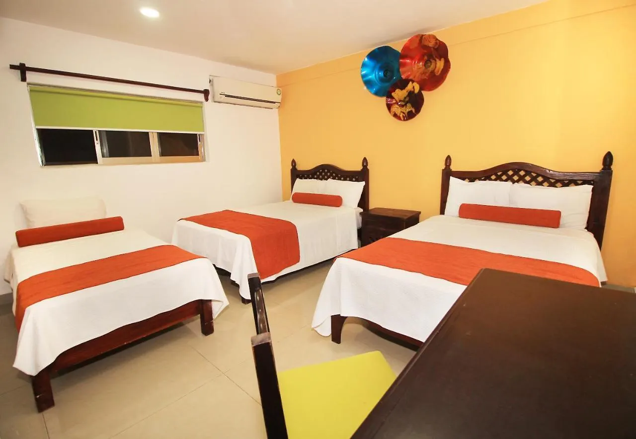 *****  Papagayo Hotel Boutique Playa del Carmen México